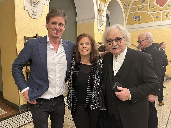 Rock me Amadeus! Premiere - Theaterakademie August Everding Felix Martin, Penny McLean, Sylvester Levay (&copy;Foto: Lioba Schoeneck) 